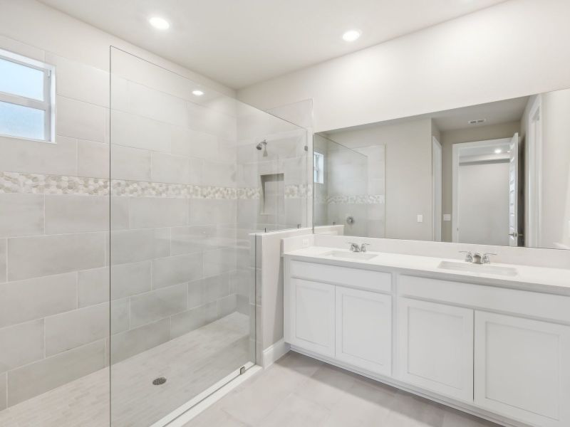 Primary Bathroom in the Coral floorplan at 6398 NW Sweetwood Dr