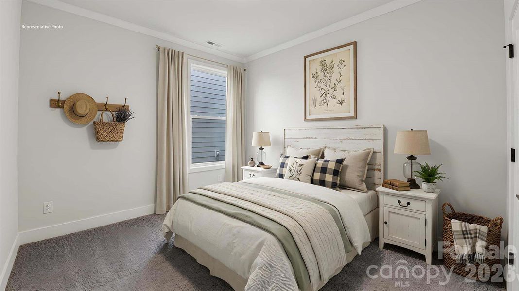 Furnished interior view inside a new home in Westport, York (Image 14).