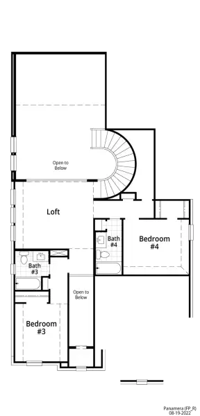 Upstairs Floor Plan