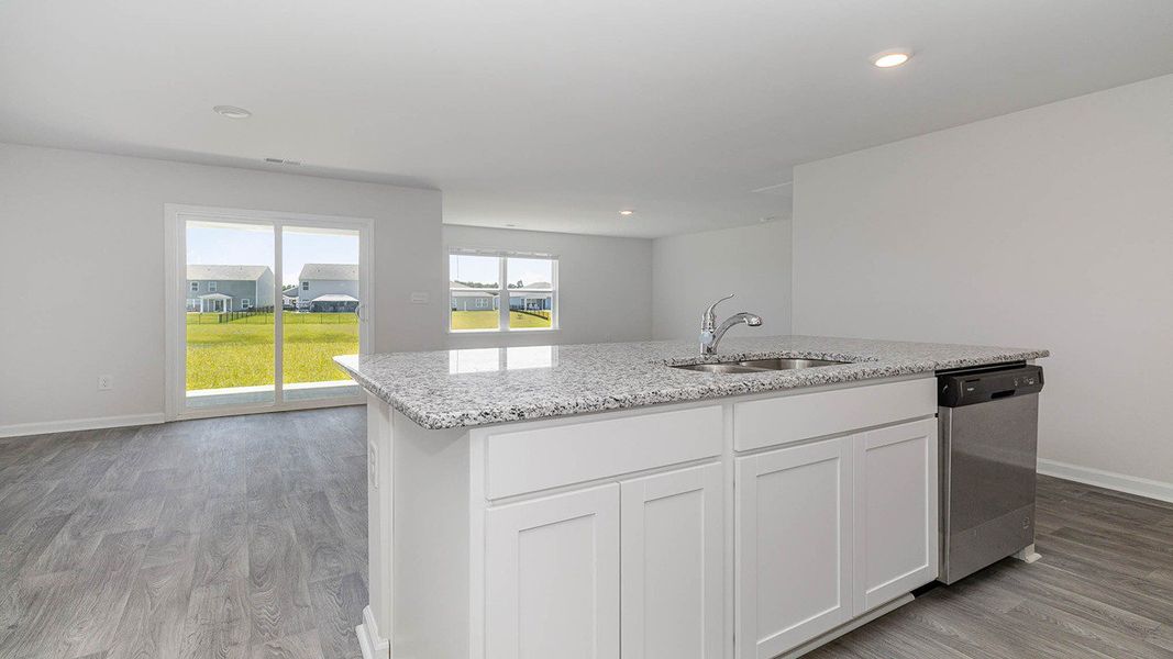 Representative furnished interior of a home built from the CALI by D.R. Horton in Heritage Crossing, Conway (Image 6).