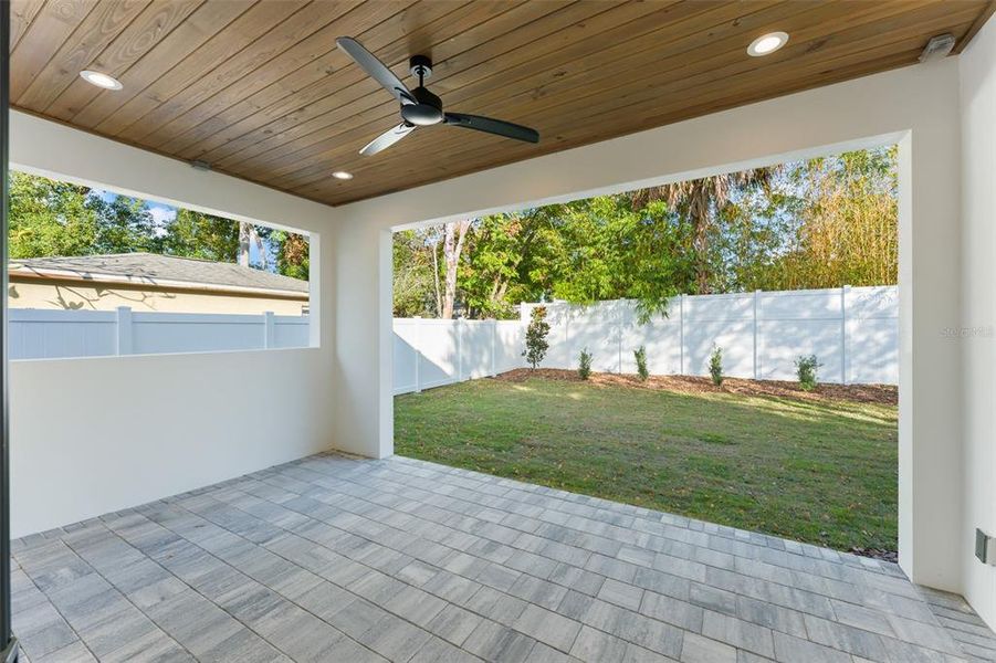 Exterior details and patio area of a home in , Orlando (Image 3). Exterior details and patio area of a home in , Orlando (Image 3).