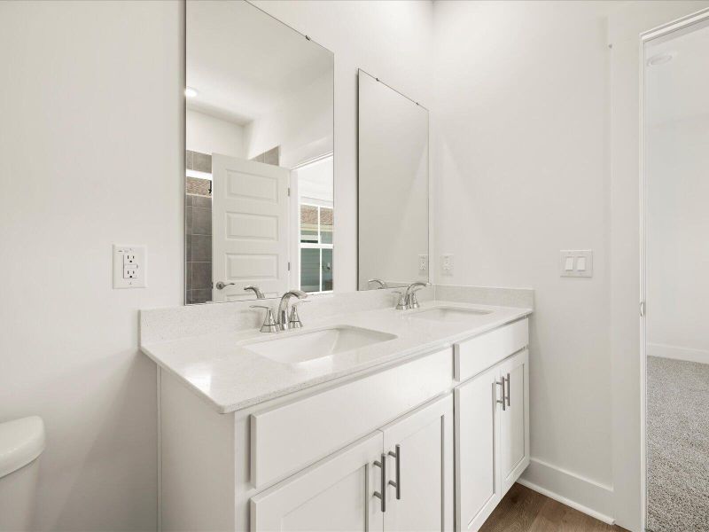 Furnished interior view inside a new home in The Coves at Lakes of Cane Bay II, Summerville (Image 14).