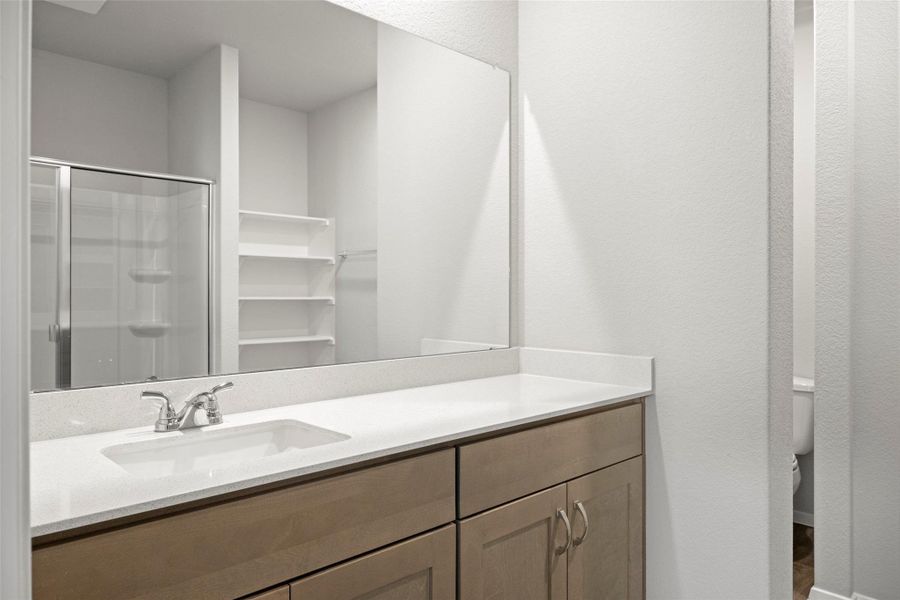 Furnished interior view inside a new home in Cloverleaf, Austin (Image 6).