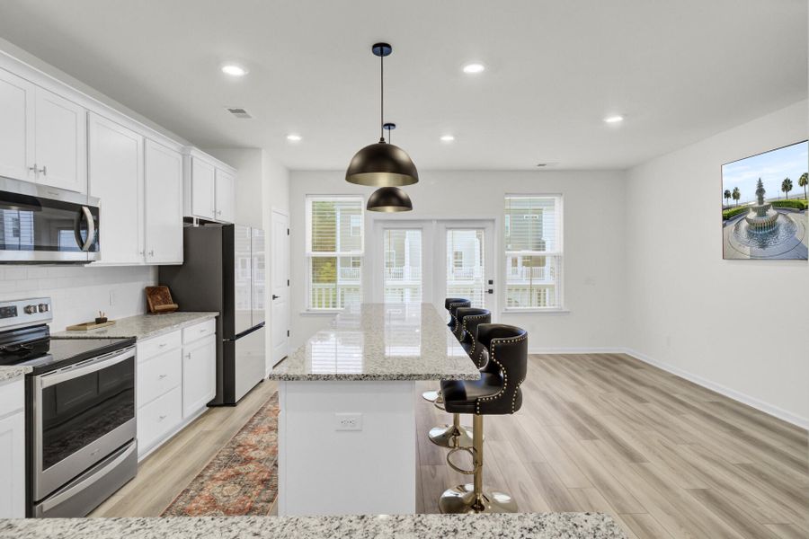 Furnished interior view inside a new home in , Moncks Corner (Image 7).