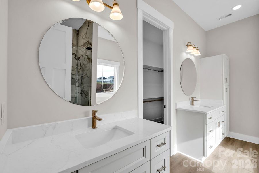 Furnished interior view inside a new home in , Salisbury (Image 8).