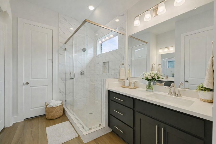 *Virtually Staged Primary Bath*