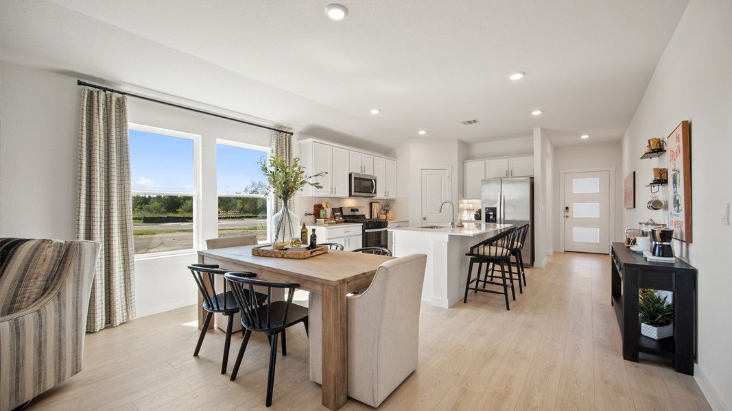 Representative furnished interior of a home built from the The Forest by D.R. Horton in Trails at Wildhorse, Austin (Image 14). Representative furnished interior of a home built from the The Forest by D.R. Horton in Trails at Wildhorse, Austin (Image 14).