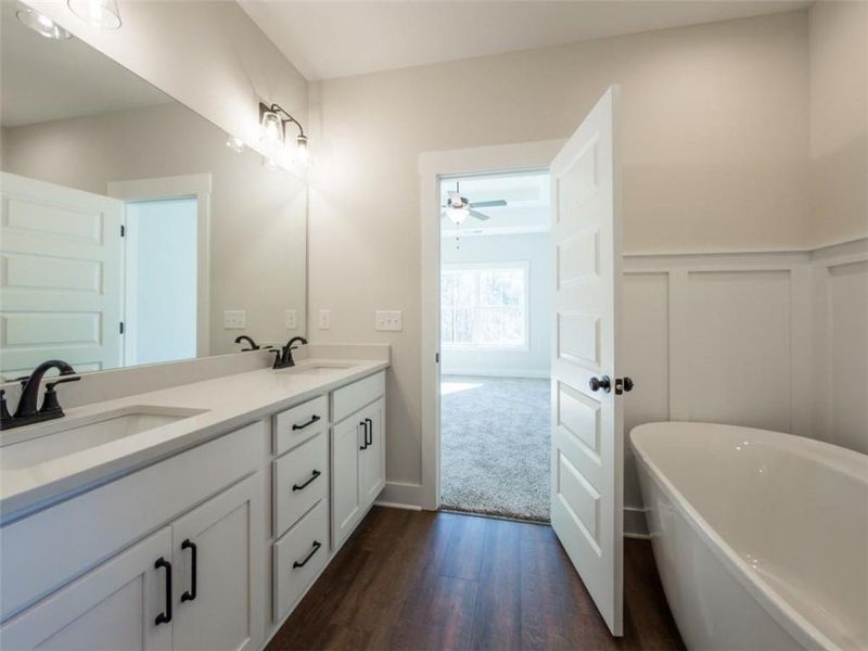 Furnished interior view inside a new home in , Social Circle (Image 10).