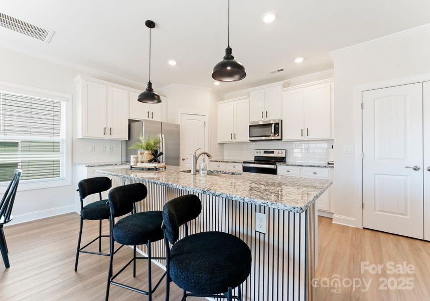 Furnished interior view inside a new home in , Troutman (Image 7).