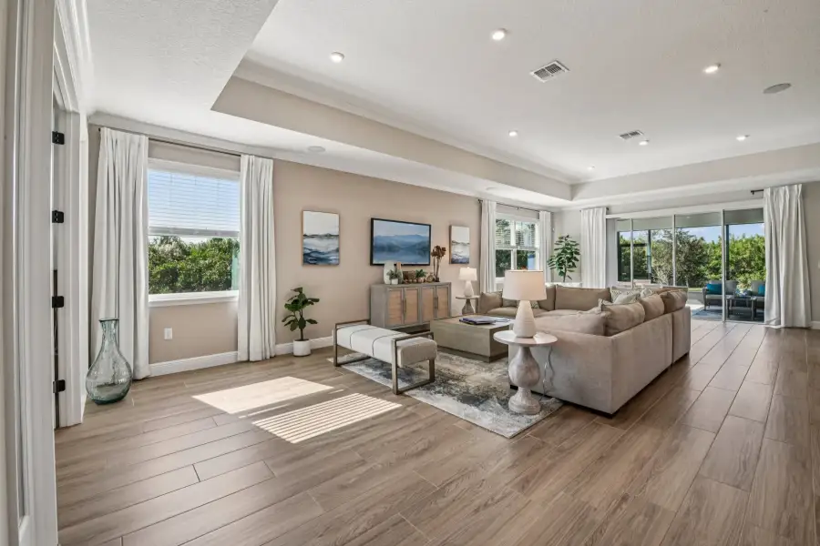Representative furnished interior of a home built from the Sienna by Maronda Homes in Coastal Communities, Edgewater (Image 12).