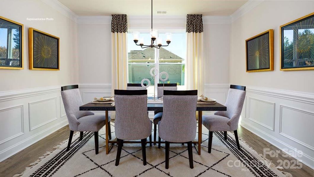 Furnished interior view inside a new home in Sylvan Creek, Denver (Image 21).