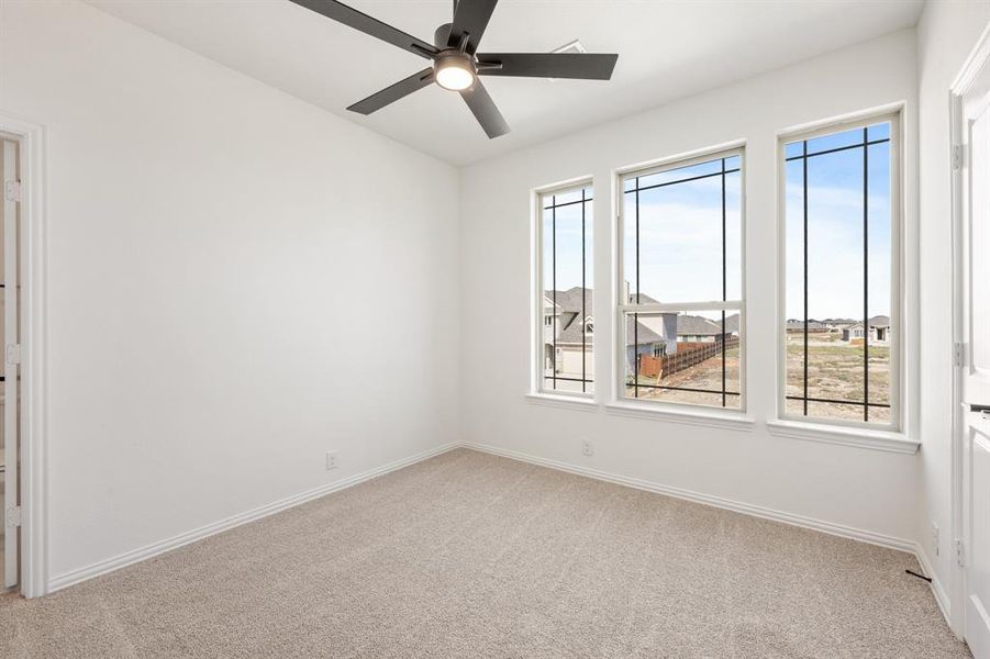 Spacious, unfurnished interior of a new home in Star Ranch Classic 50, Godley (Image 28). Spacious, unfurnished interior of a new home in Star Ranch Classic 50, Godley (Image 28).