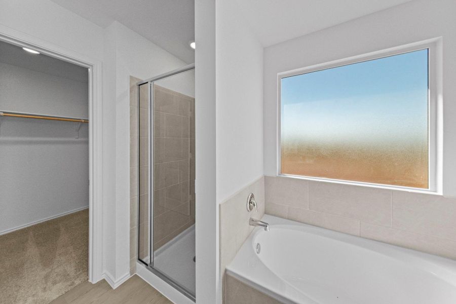 Furnished interior view inside a new home in Sunset Oaks: Ridgepointe Collection, Maxwell (Image 7). Furnished interior view inside a new home in Sunset Oaks: Ridgepointe Collection, Maxwell (Image 7).