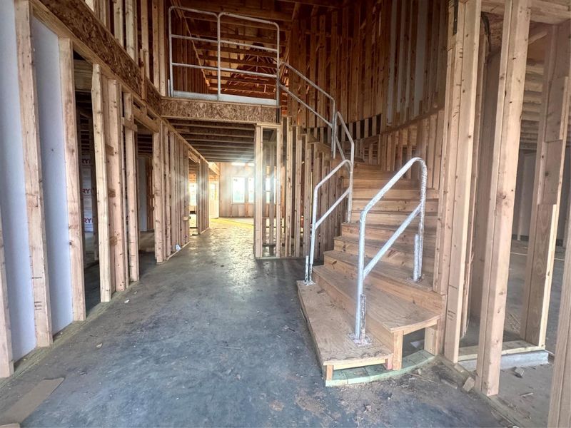 Construction progress Construction progress