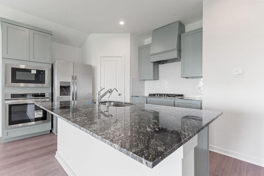 Furnished interior view inside a new home in Grand Cay Harbour, Texas City (Image 7). Furnished interior view inside a new home in Grand Cay Harbour, Texas City (Image 7).