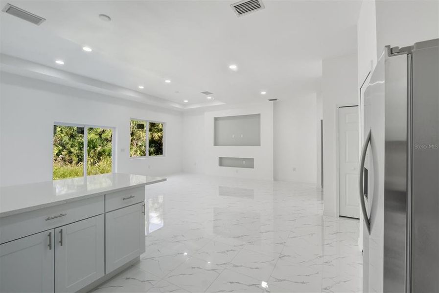 Furnished interior view inside a new home in , Punta Gorda (Image 11). Furnished interior view inside a new home in , Punta Gorda (Image 11).