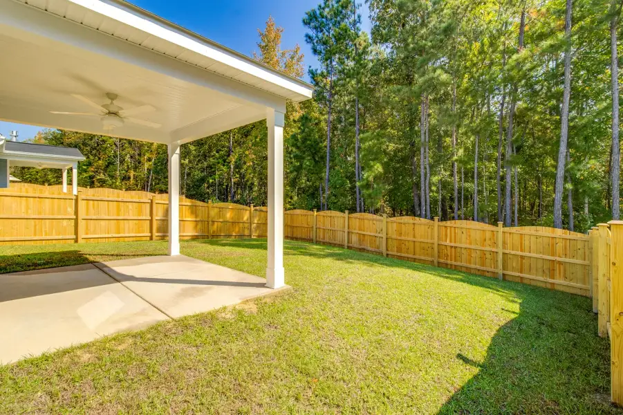 Exterior details and patio area of a home in Killians Crossing, Blythewood (Image 22). Exterior details and patio area of a home in Killians Crossing, Blythewood (Image 22).