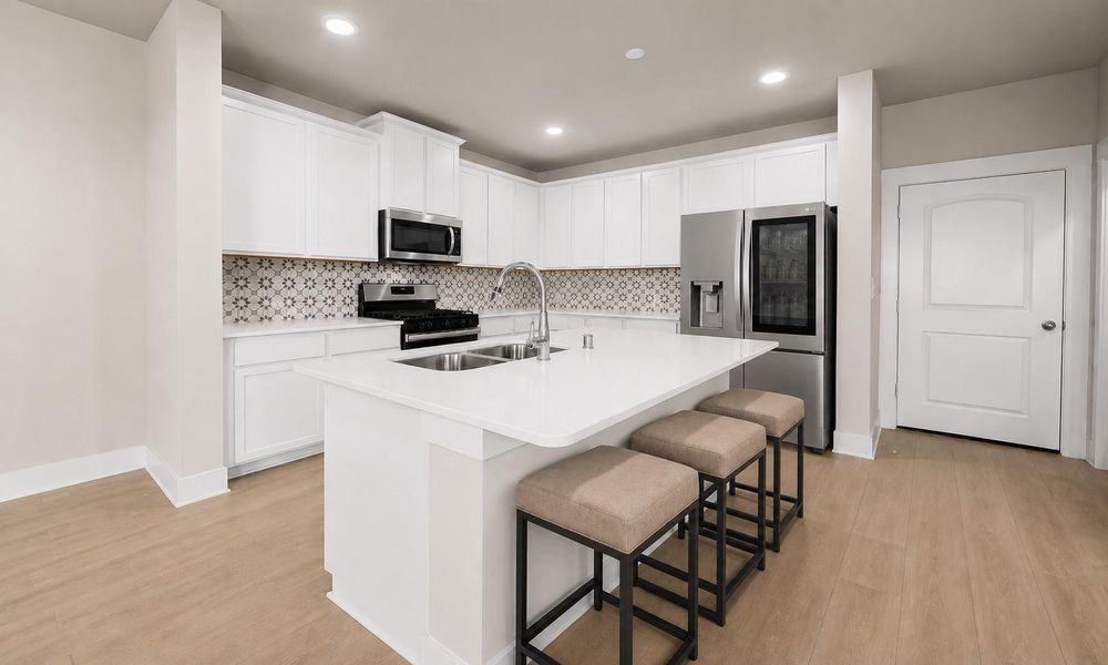 Virtually Staged Kitchen Virtually Staged Kitchen