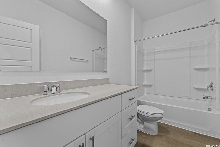 Furnished interior view inside a new home in Corley Farms, Boerne (Image 9).