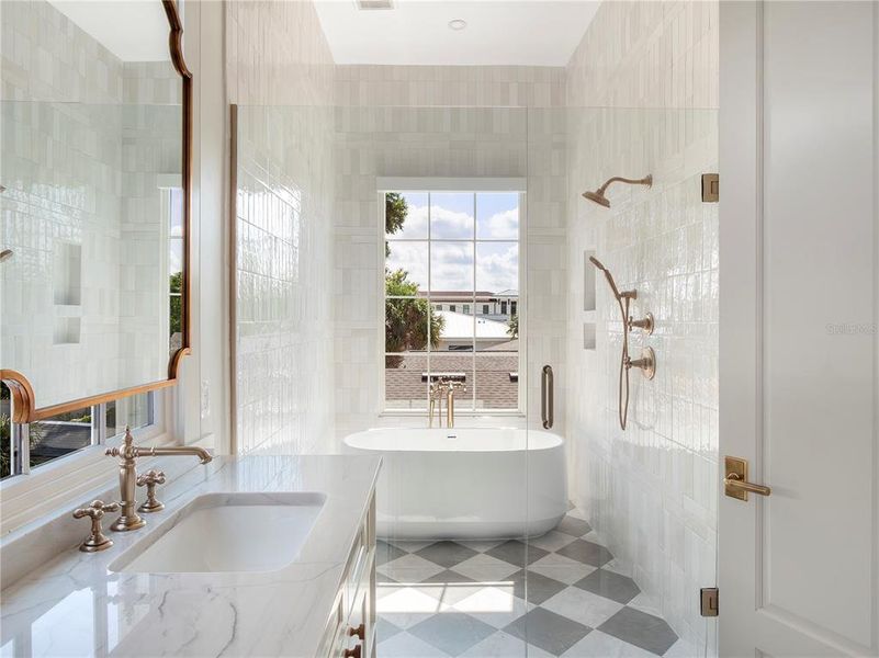 Furnished interior view inside a new home in , Winter Park (Image 40).