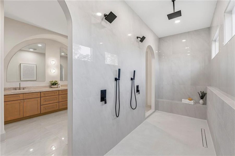 Furnished interior view inside a new home in , Lawrenceville (Image 28).