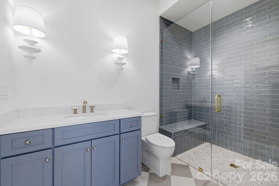 Furnished interior view inside a new home in , Charlotte (Image 15).