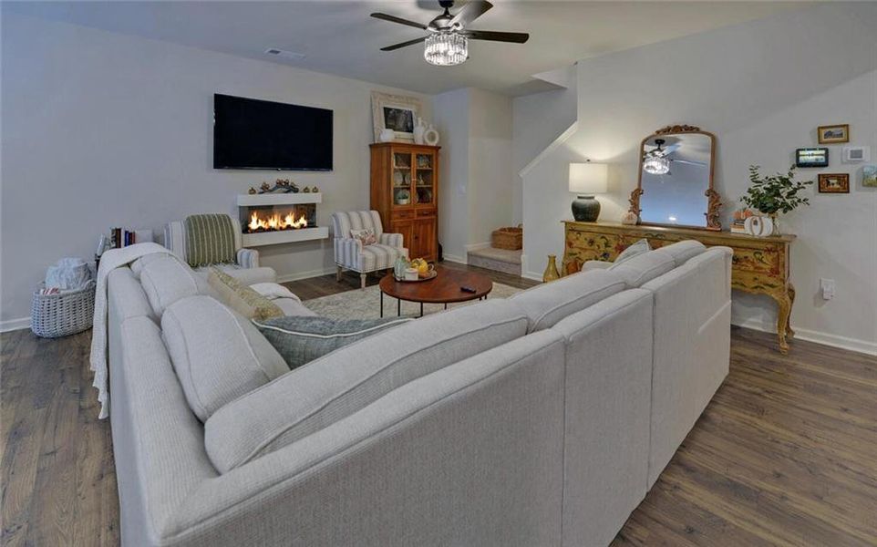 Furnished interior view inside a new home in , Dahlonega (Image 5).