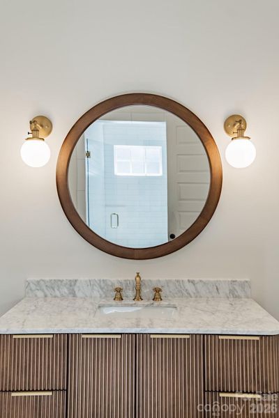 Close-up of interior finishes inside a home in , Charlotte (Image 13).