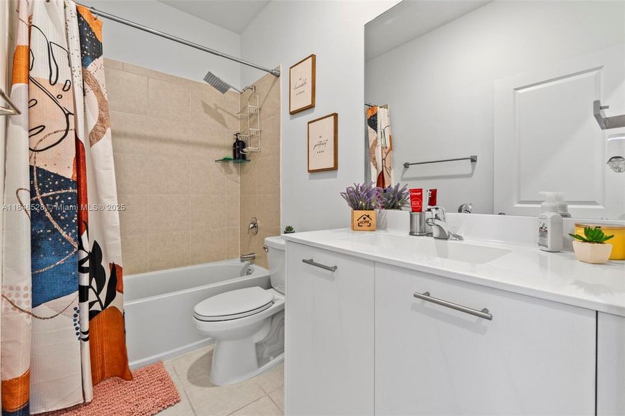 Furnished interior view inside a new home in , Miami (Image 26).