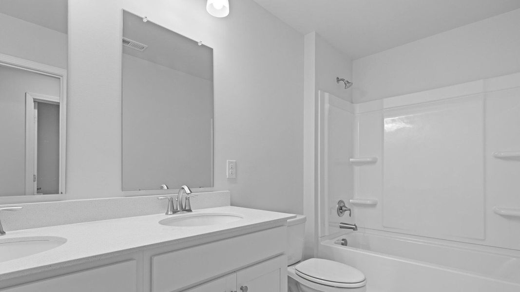 Furnished interior view inside a new home in Founders Corner, Summerville (Image 6). Furnished interior view inside a new home in Founders Corner, Summerville (Image 6).