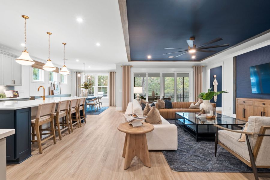Representative furnished interior of a home built from the Stellar by Del Webb in Del Webb Ocean Isle Beach, Shallotte (Image 11).