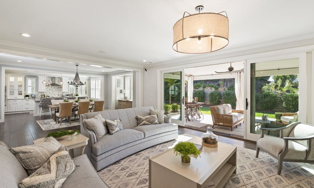 Representative furnished interior of a home built from the Tiburon II by Classica Homes in McLean - Waterfront, Clover (Image 29).