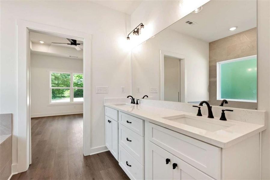 Furnished interior view inside a new home in , Maysville (Image 11).