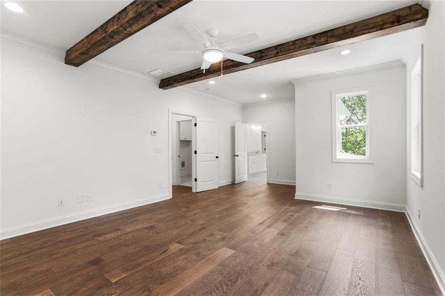 Spacious, unfurnished interior of a new home in , Marietta (Image 25).