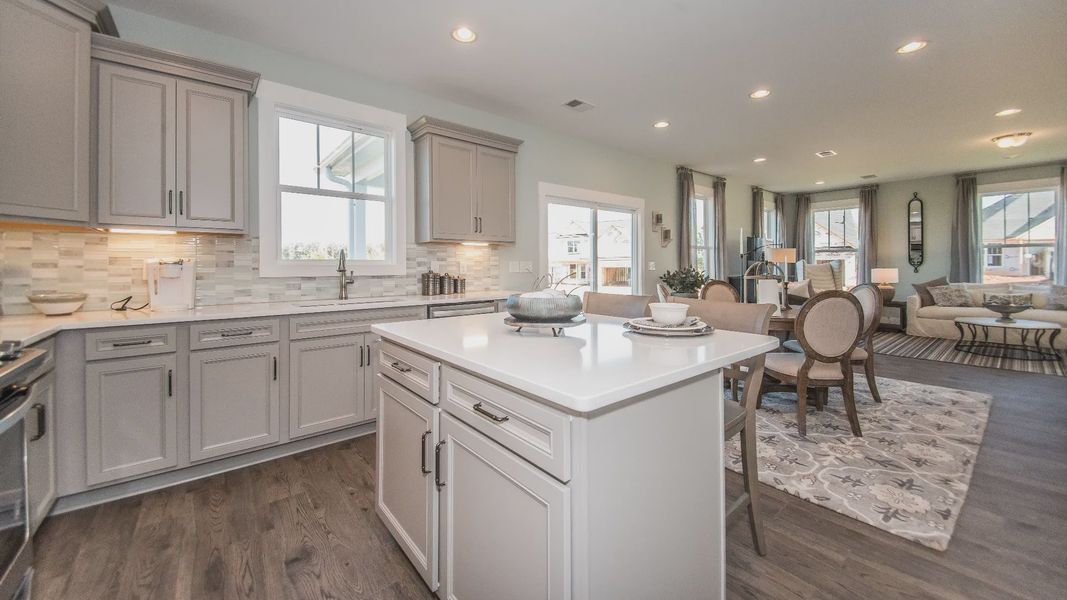 Kitchen of The Cameron Design by DRB Homes