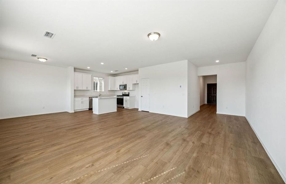 Welcoming entry into home