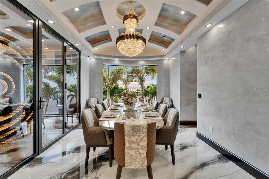 Furnished interior view inside a new home in , Apollo Beach (Image 67).