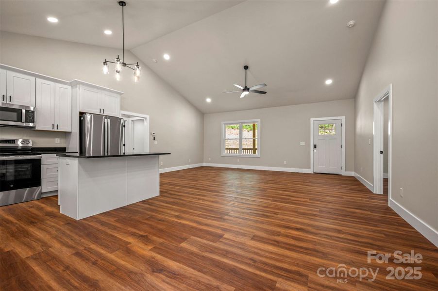 Furnished interior view inside a new home in , Flat Rock (Image 9).