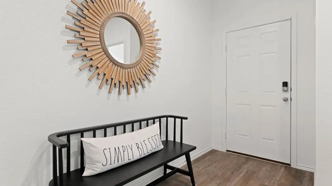 Furnished interior view inside a new home in Porters Mill, New Caney (Image 4).