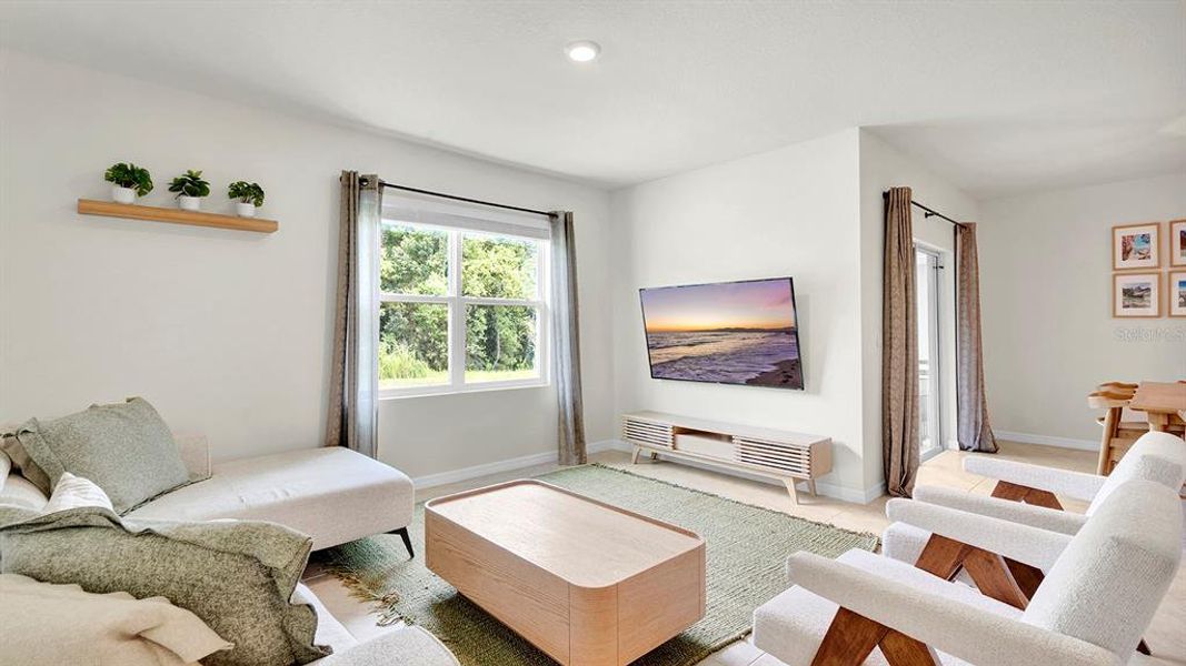 Furnished interior view inside a new home in , Sanford (Image 12).