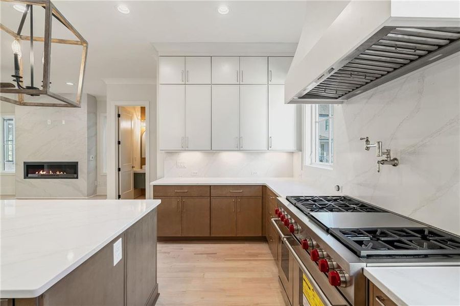 Furnished interior view inside a new home in , Alpharetta (Image 6).