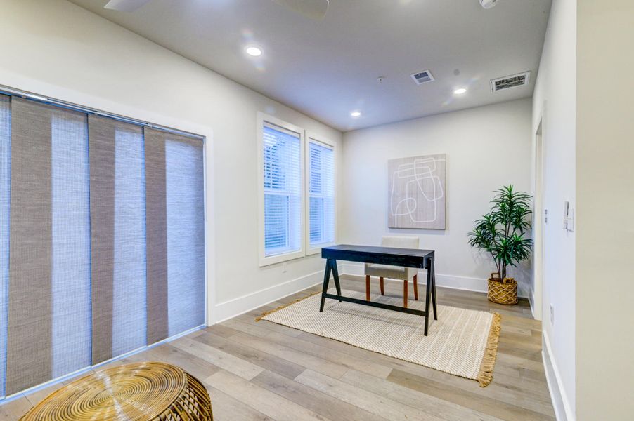 Furnished interior view inside a new home in Walk at Park Circle, North Charleston (Image 41).