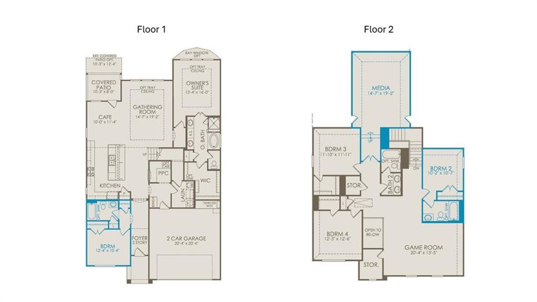 Floor plan for home