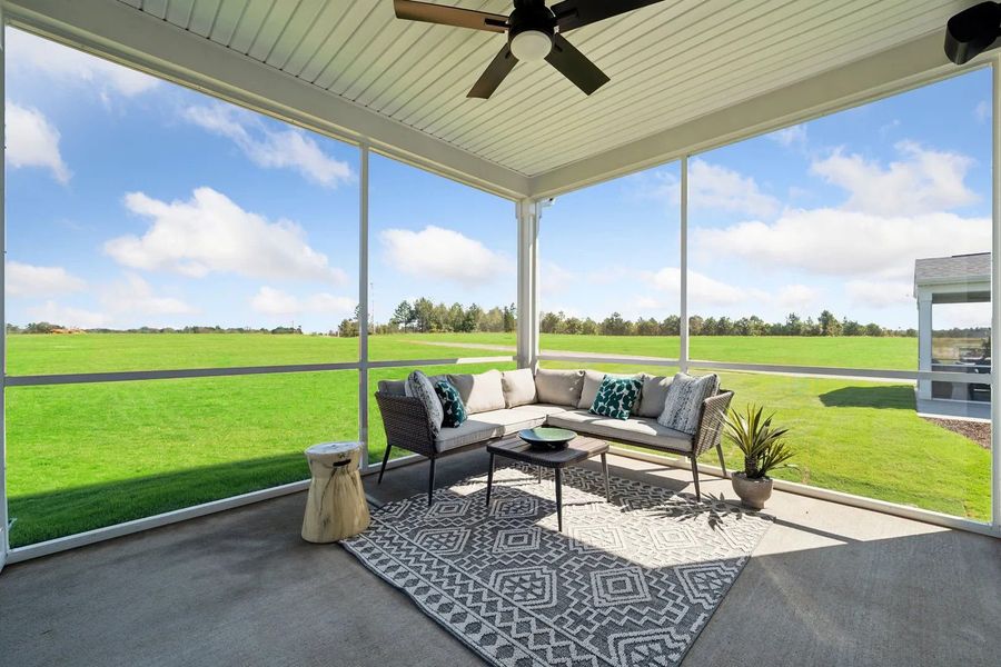 Furnished interior view inside a new home in The Retreat at Laurelbrook, Sherrills Ford (Image 21).