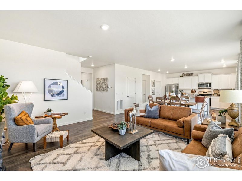 Furnished interior view inside a new home in Tailholt, Severance (Image 29). Furnished interior view inside a new home in Tailholt, Severance (Image 29).