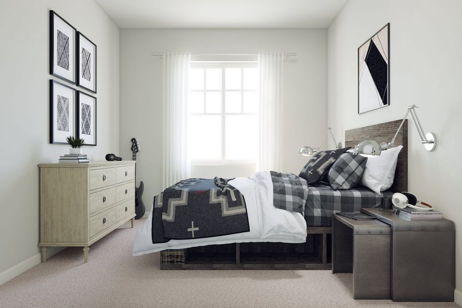 Representative furnished interior of a home built from the 3502 by Tri Pointe Homes in The Aurora Highlands, Aurora (Image 15).