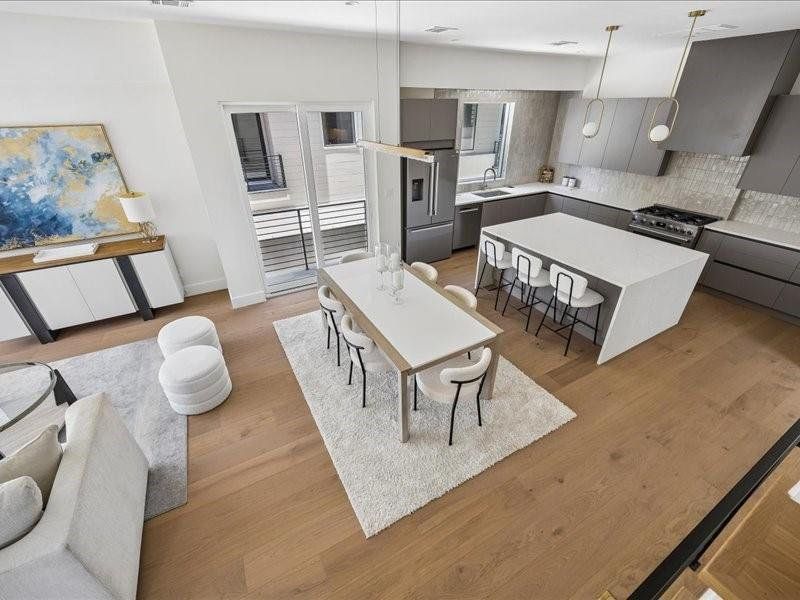 Furnished interior view inside a new home in , Houston (Image 18).