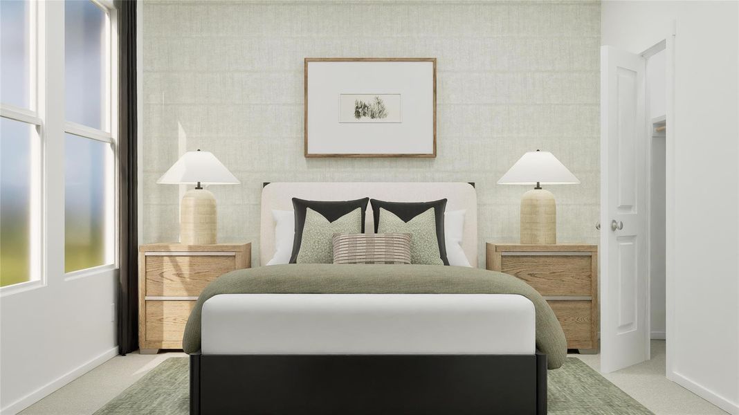 Furnished interior view inside a new home in Magnolia Forest, Montgomery (Image 16).