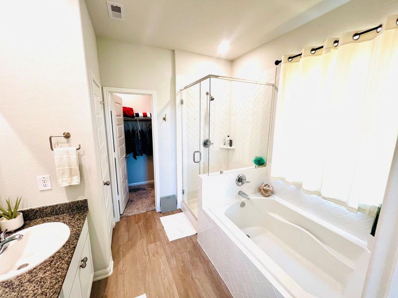 Furnished interior view inside a new home in Bluebonnet Village, Bellville (Image 15).