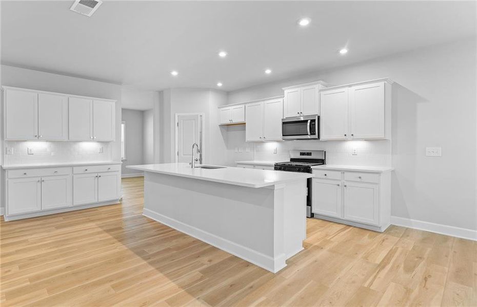 Furnished interior view inside a new home in Anderson Point, McDonough (Image 7).